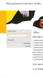Mobile Screenshot of kleintierewiltz.info